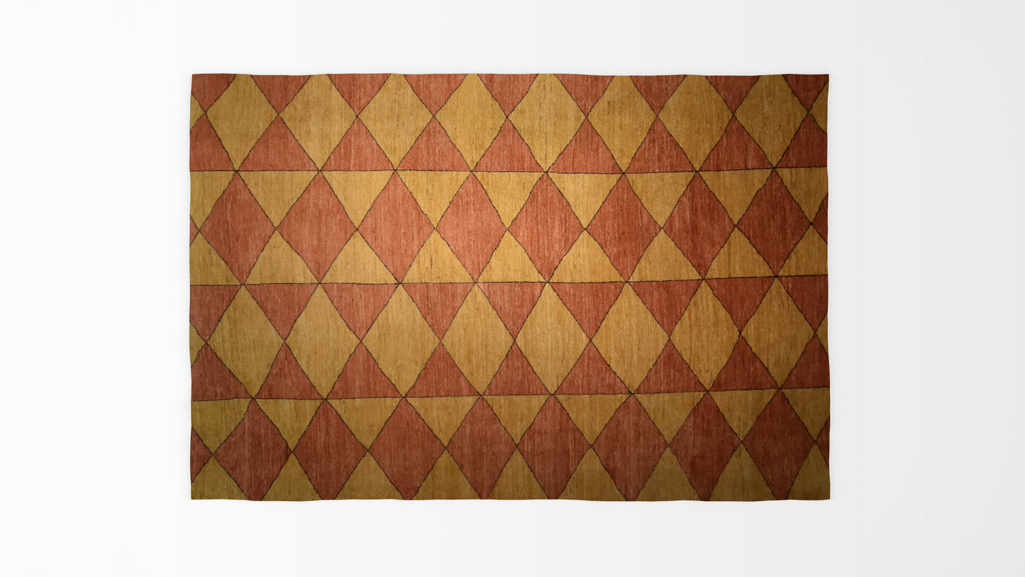 Jolly triangles, Modern Collection, 8x10ft