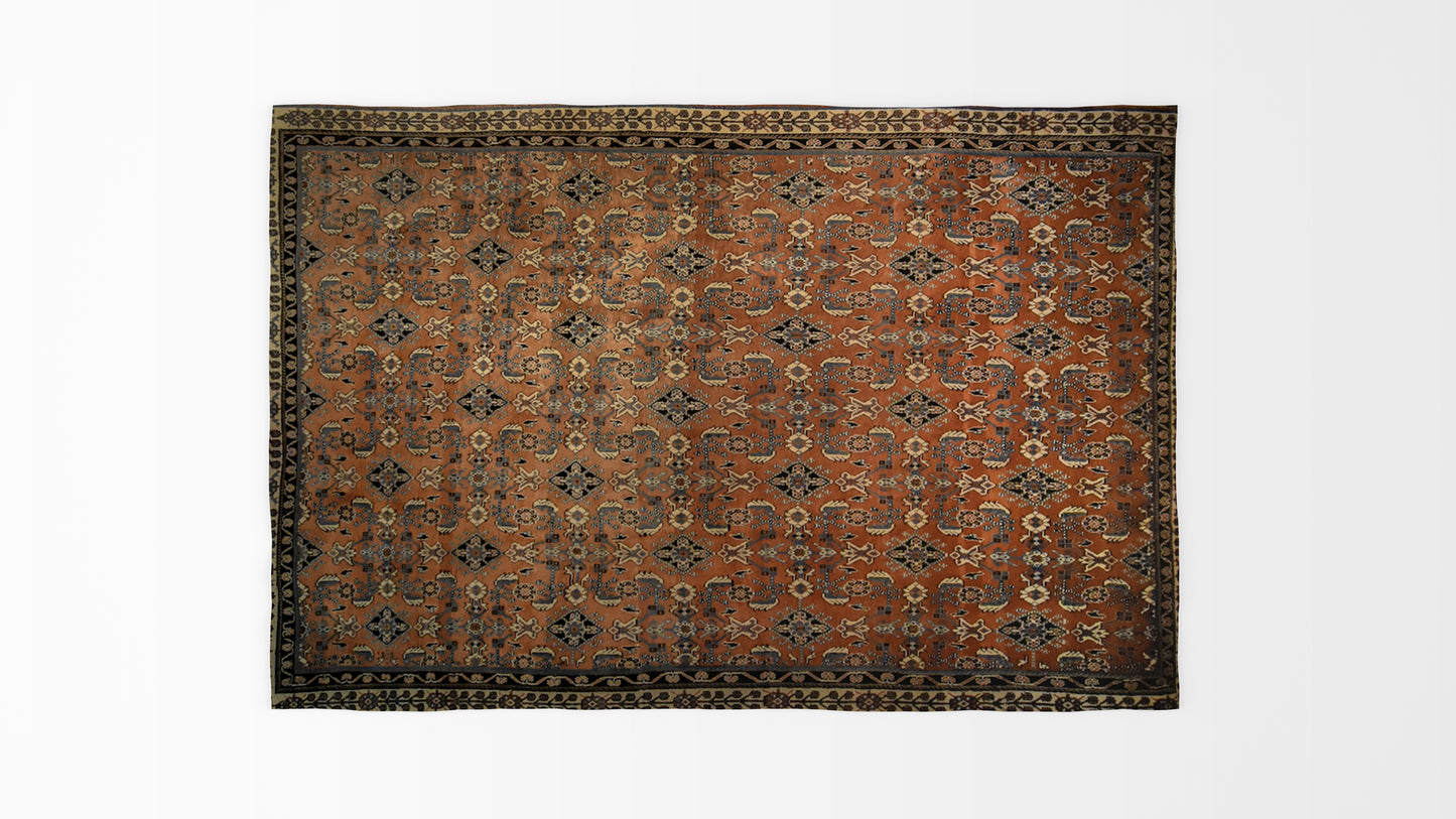 Abadeh, Tribal collection, 10.6x6.7ft