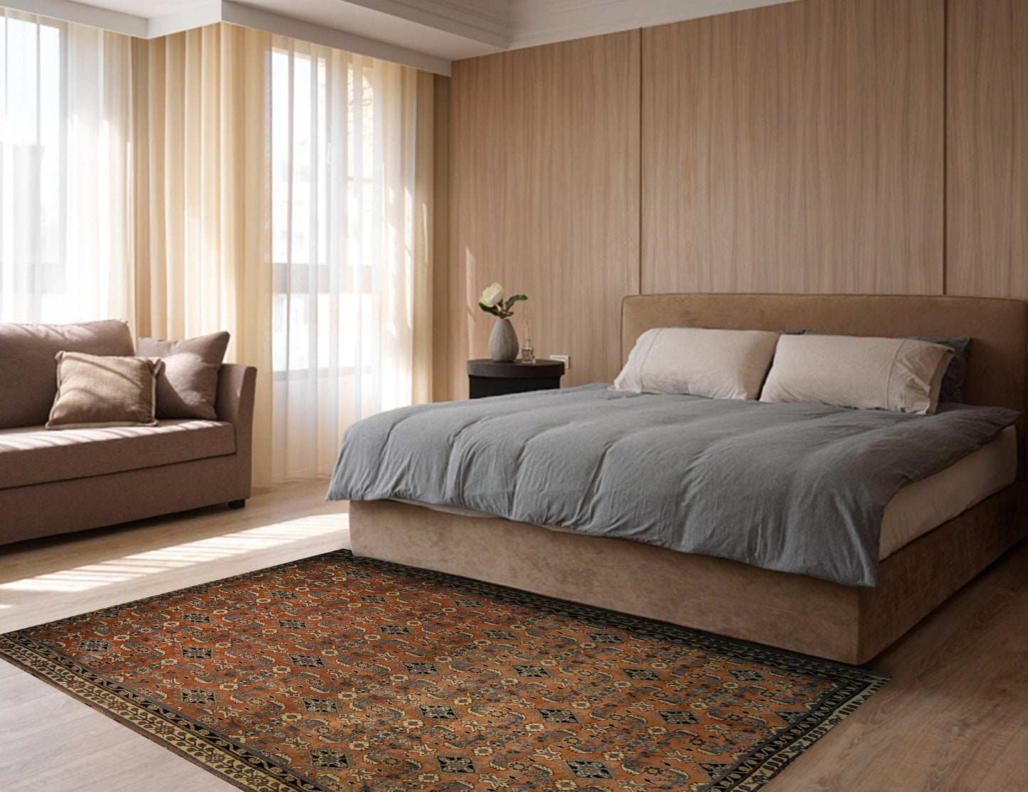 Abadeh, Tribal collection, 10.6x6.7ft