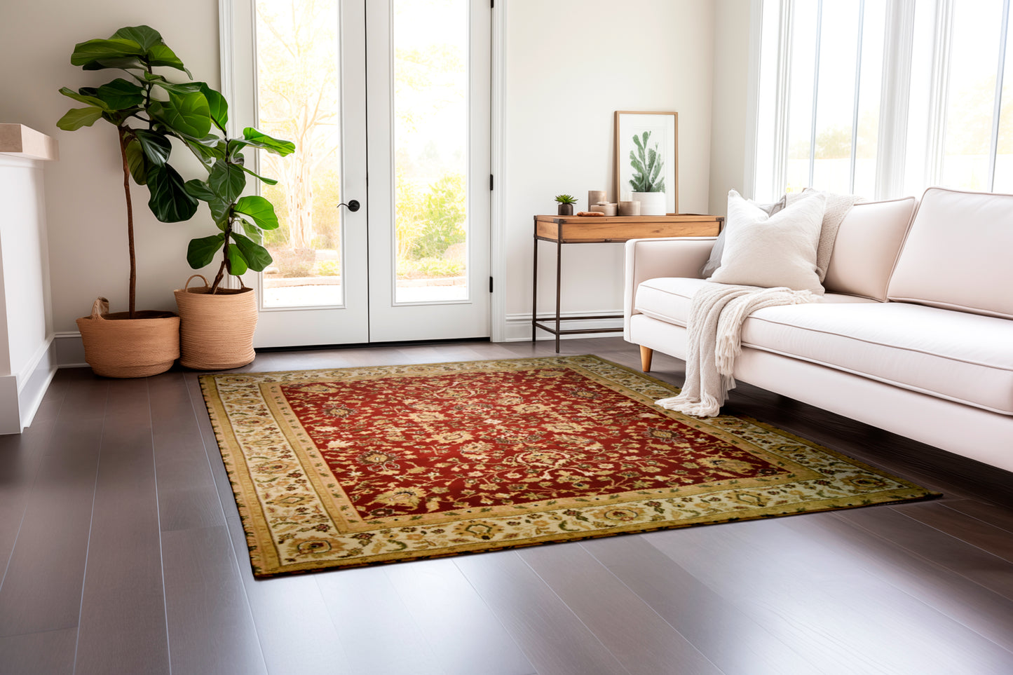 Kashmir (Flowers in classic style), Classic collection, 8x10ft