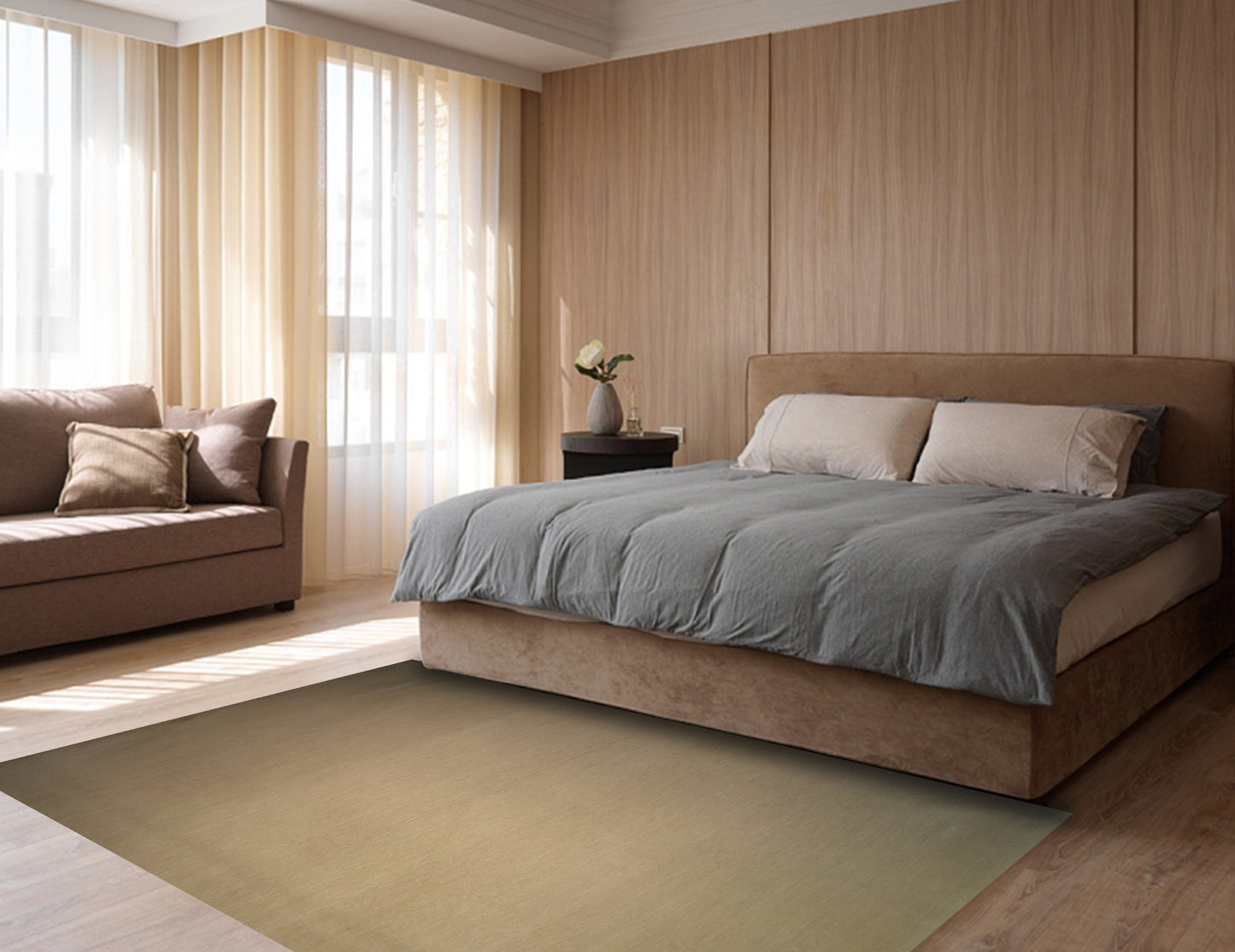 Creamy quietness (Gabeh), Modern Collection, 8x10ft