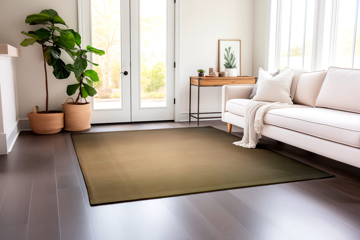 Creamy quietness (Gabeh), Modern Collection, 8x10ft