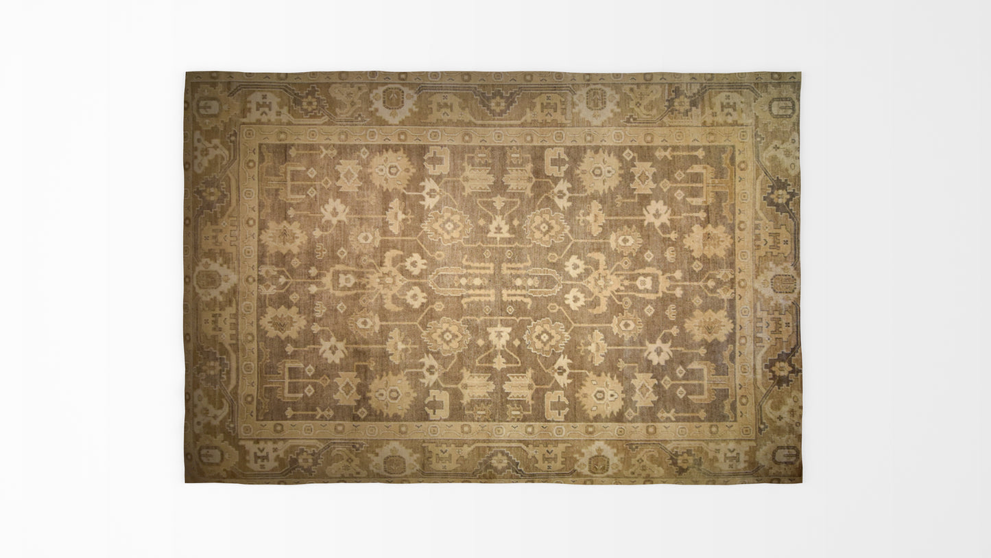 King flowers in vintage style, Classic collection, 8x10ft