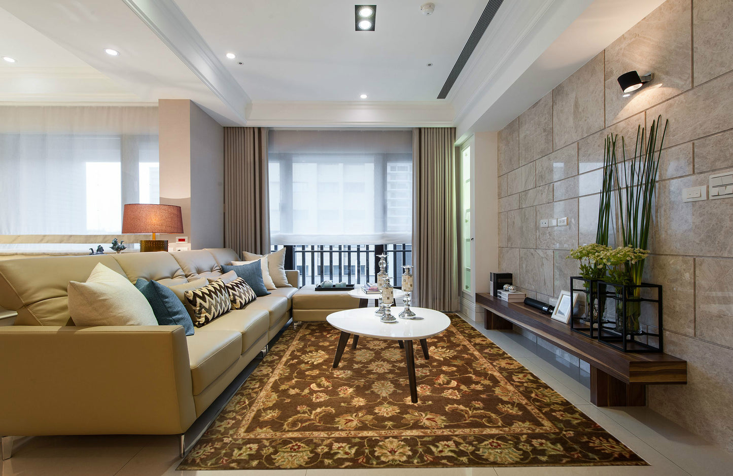 Classic Chobi King flowers, Classic collection, 8x10ft