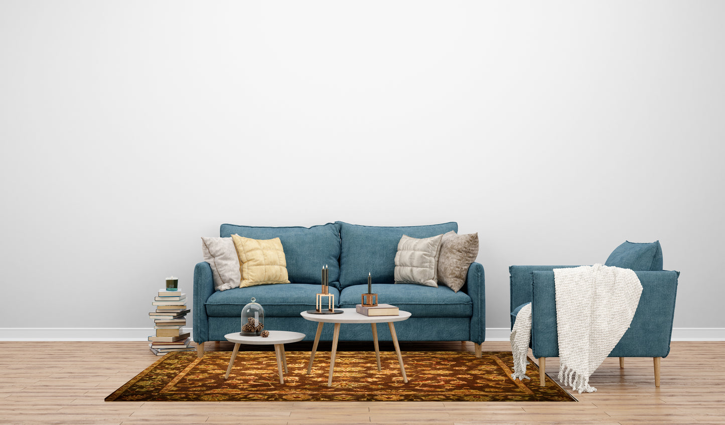 Classic Chobi King flowers, Classic collection, 8x10ft