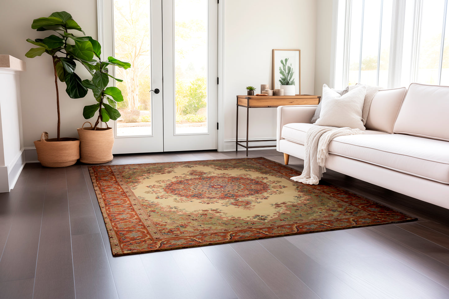 Sarough (Medallion style), Classic collection, 6.5 x 10ft