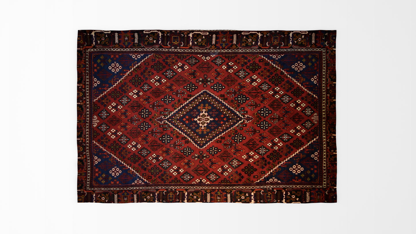 Tribal Geometrics in European Country style, Tribal collection, 8x10ft