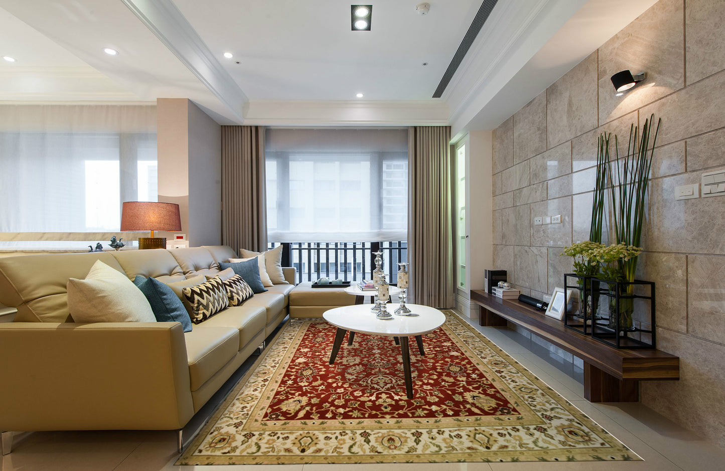 Kashmir (Flowers in classic style), Classic collection, 8x10ft