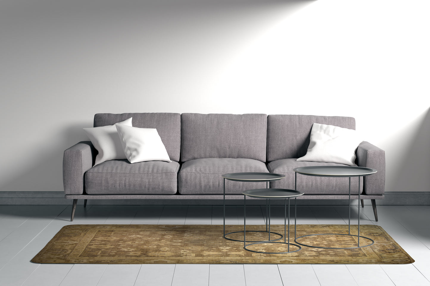 King flowers in vintage style, Classic collection, 8x10ft