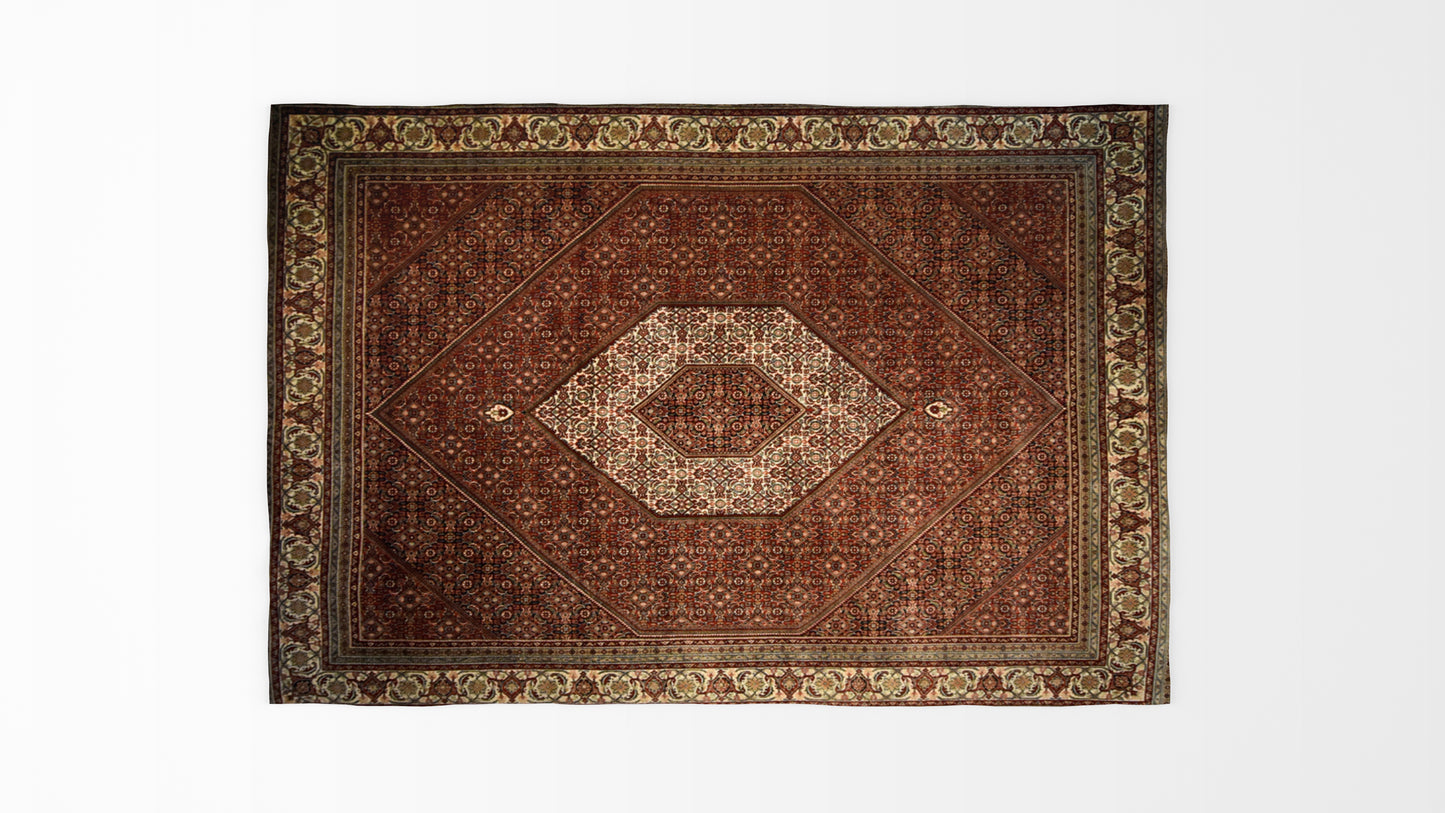 Fine Bijar Geometric, Transitional collection, 8x10ft