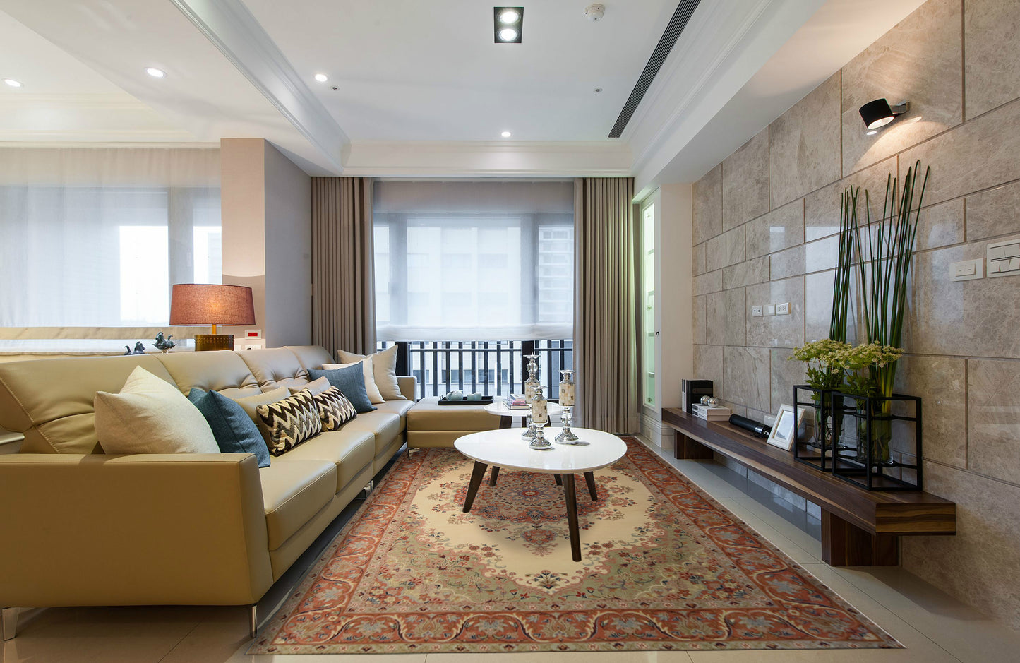 Sarough (Medallion style), Classic collection, 6.5 x 10ft